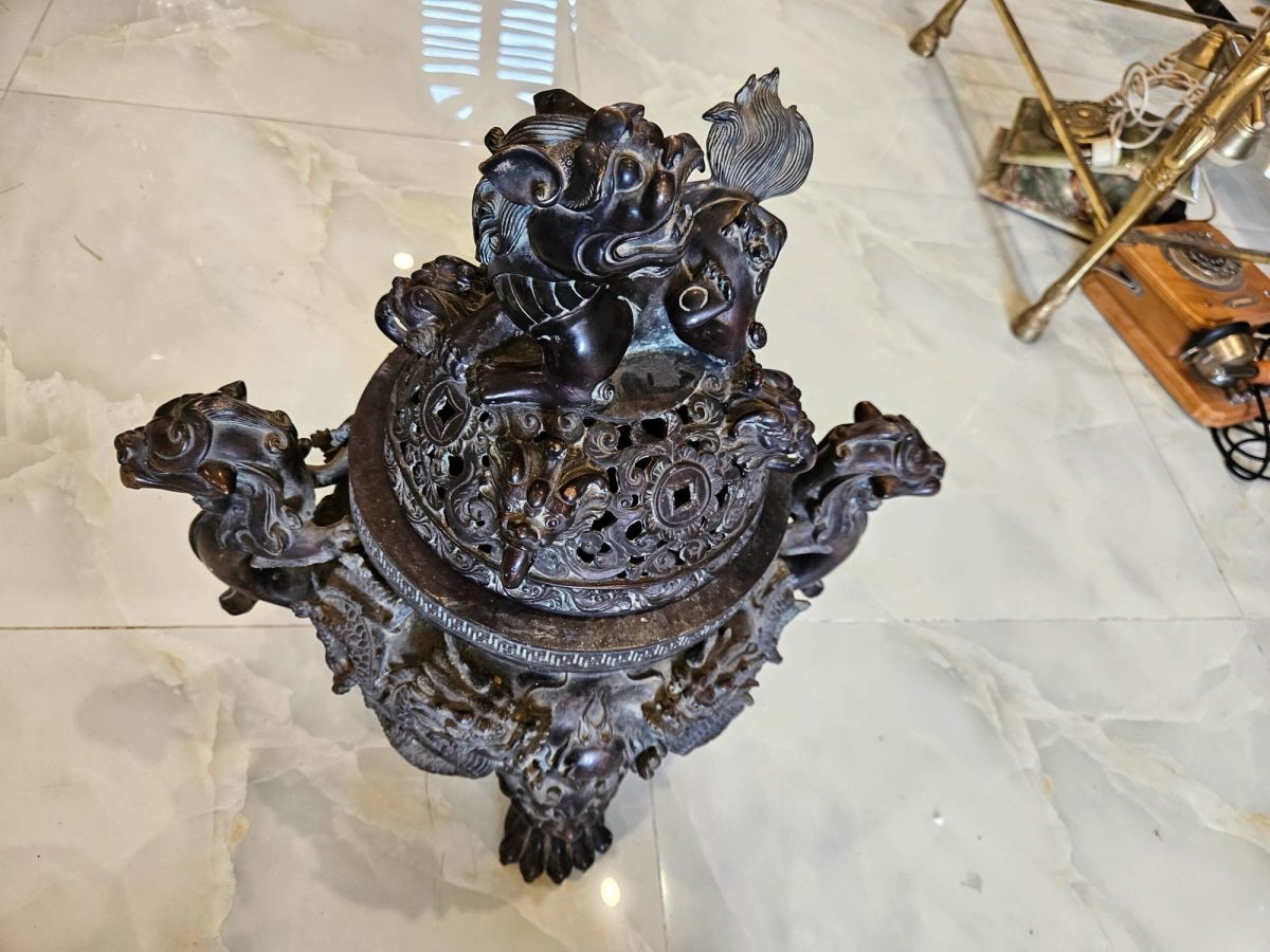 Đỉnh đồng, cao 50cm – ảnh 3