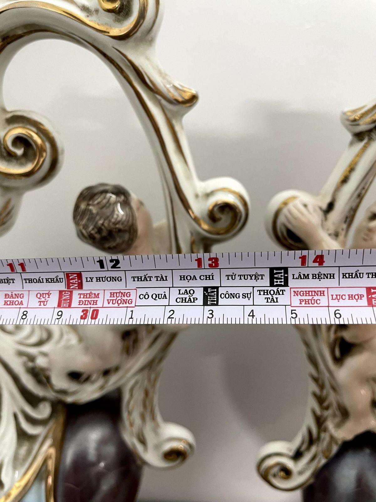 Cặp bình sứ Italy, cao 58cm – ảnh 8