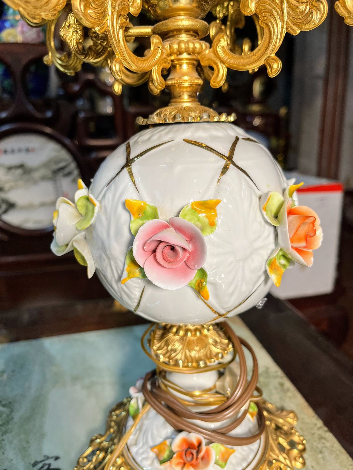 Đèn ngủ Ý, cao 56cm – ảnh 3