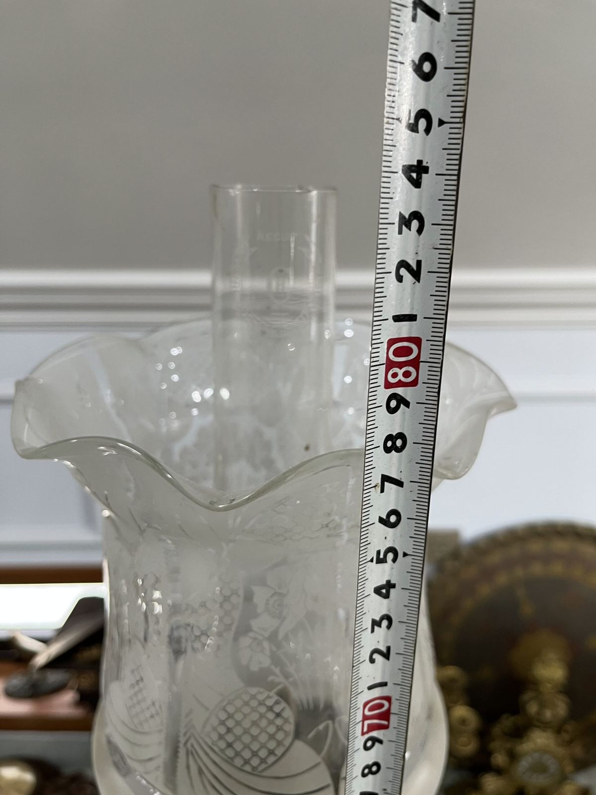 Đèn dầu Pháp, cao 84cm – ảnh 9