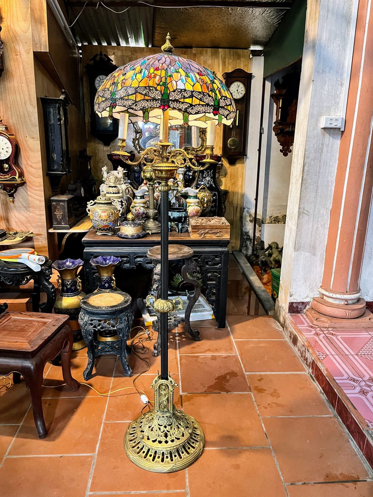Đèn tiffnani, cao 173cm – ảnh 1