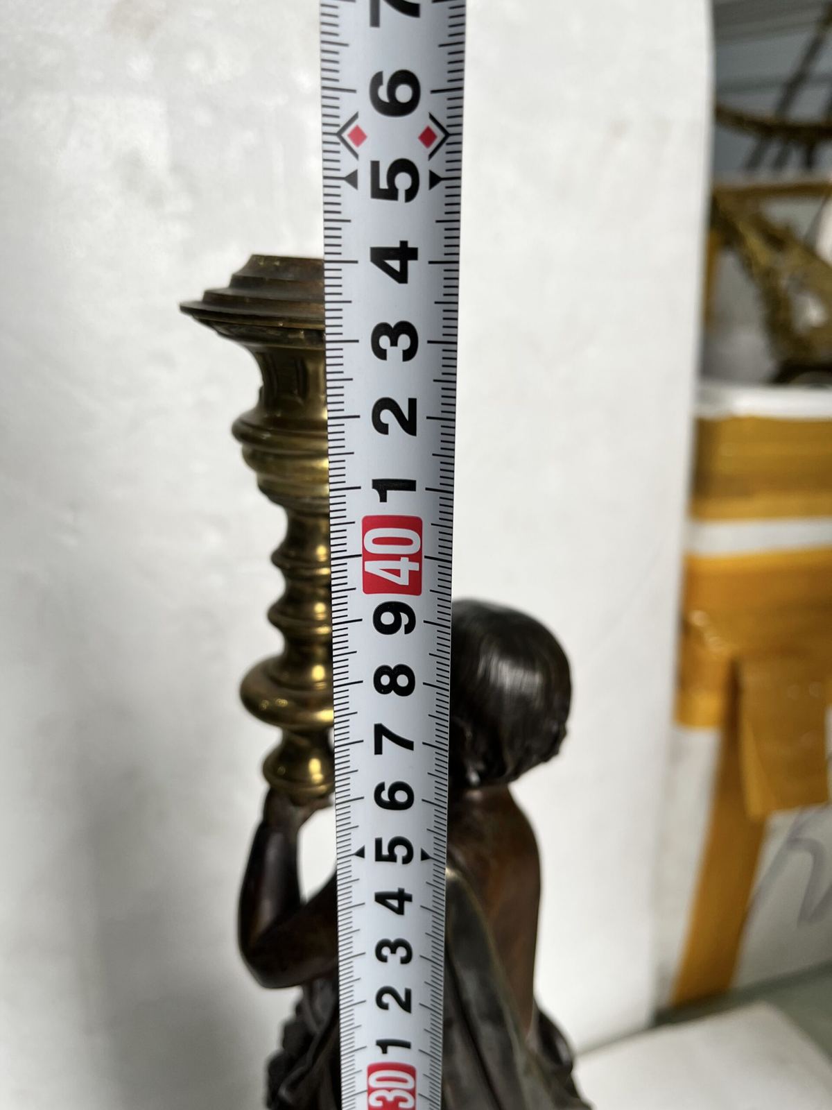 Chân đèn dầu Pháp, cao 44cm – ảnh 6