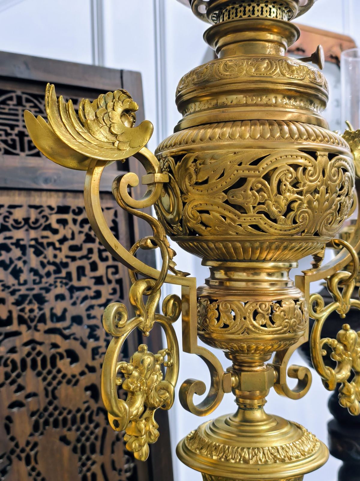 Đèn dầu Pháp, cao 207cm – ảnh 5