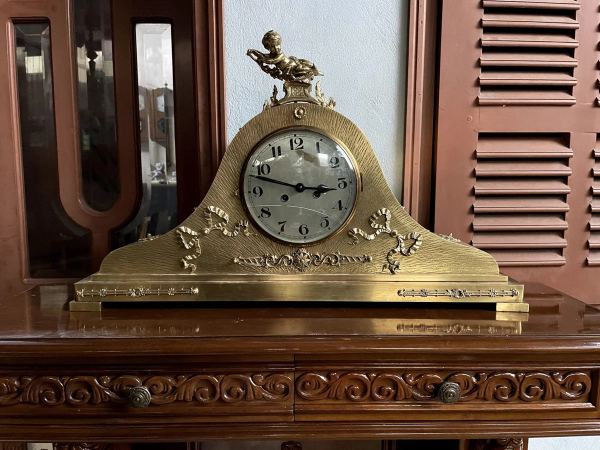 Đồng hồ vai bò bọc đồng – ảnh 1