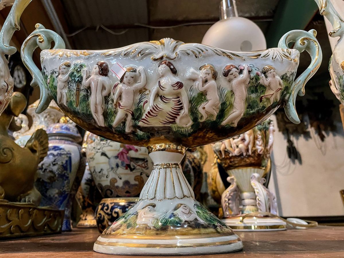 Bộ 3 món sứ Italy, cao 42cm – ảnh 2