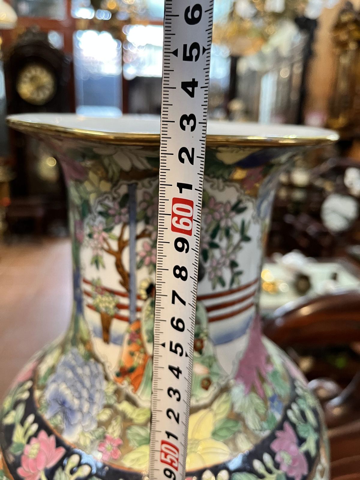 Cặp bình sứ Trung Trung Quốc, cao 62.5cm – ảnh 8