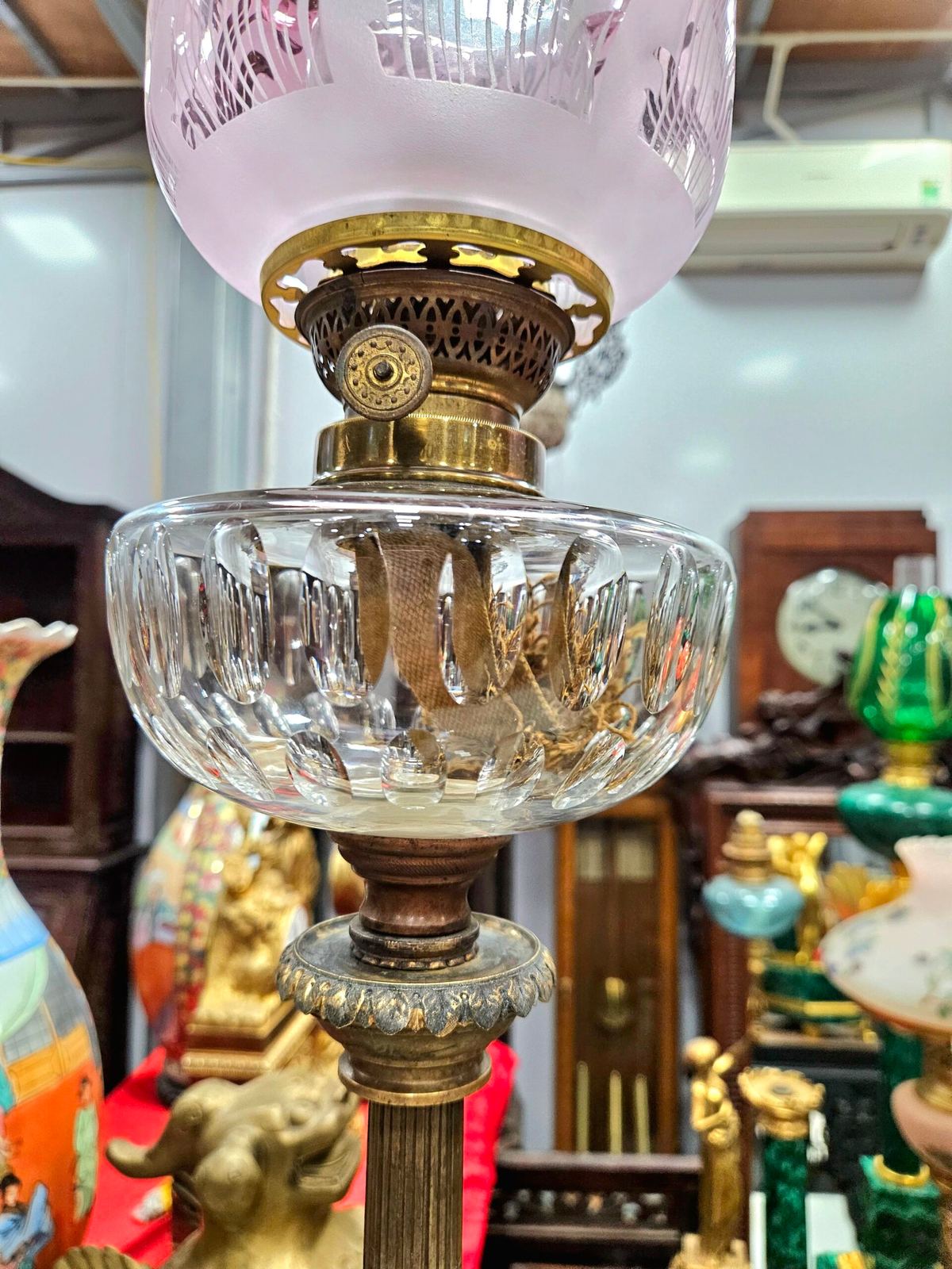Cặp đèn dầu, cao 91cm – ảnh 3