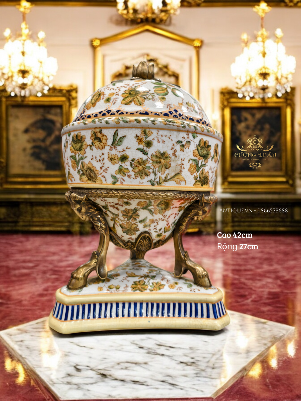 Chiếc cúp sứ Bỉ – ảnh 1