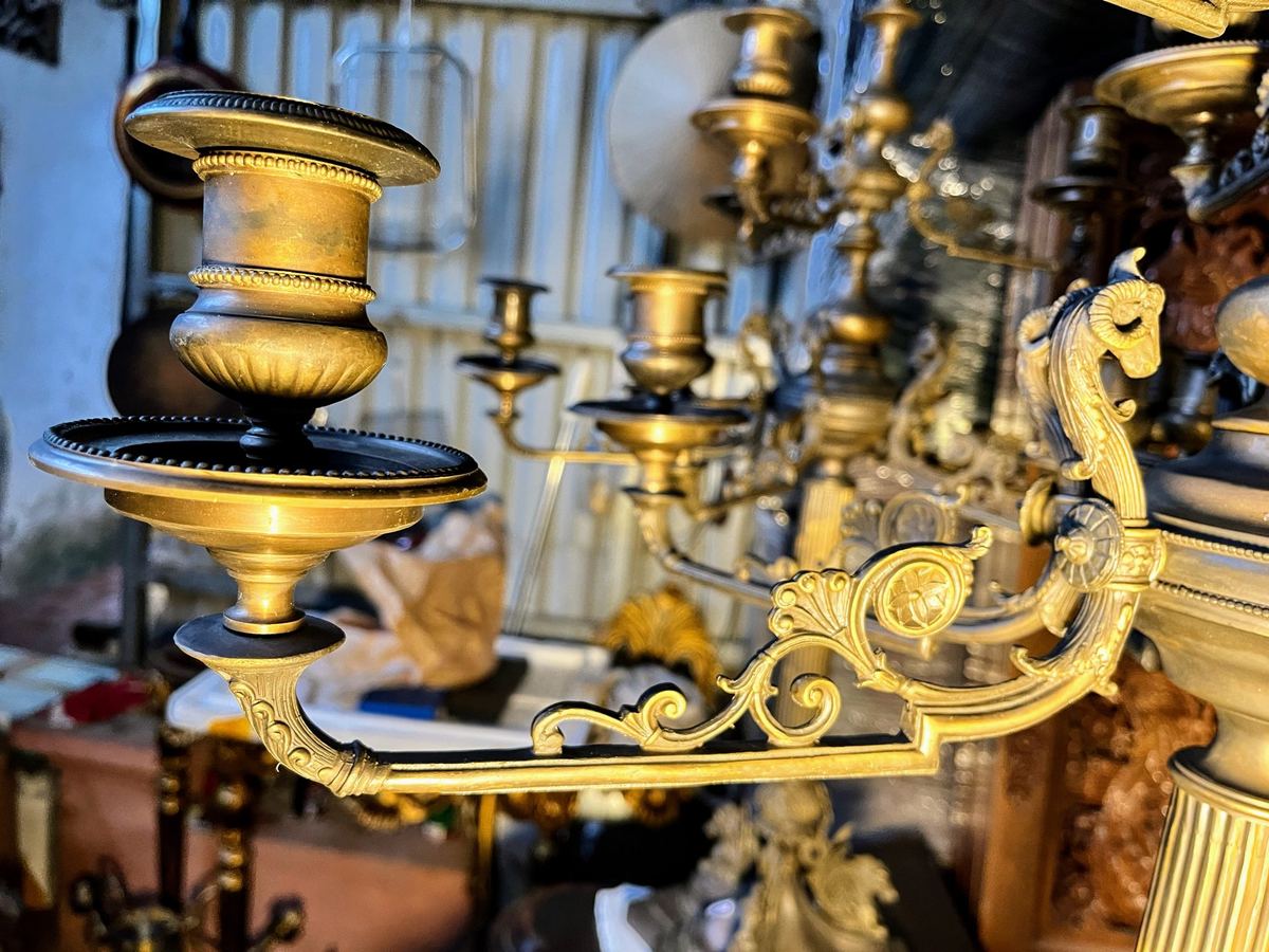 Cặp chân nến size đại Pháp – ảnh 4
