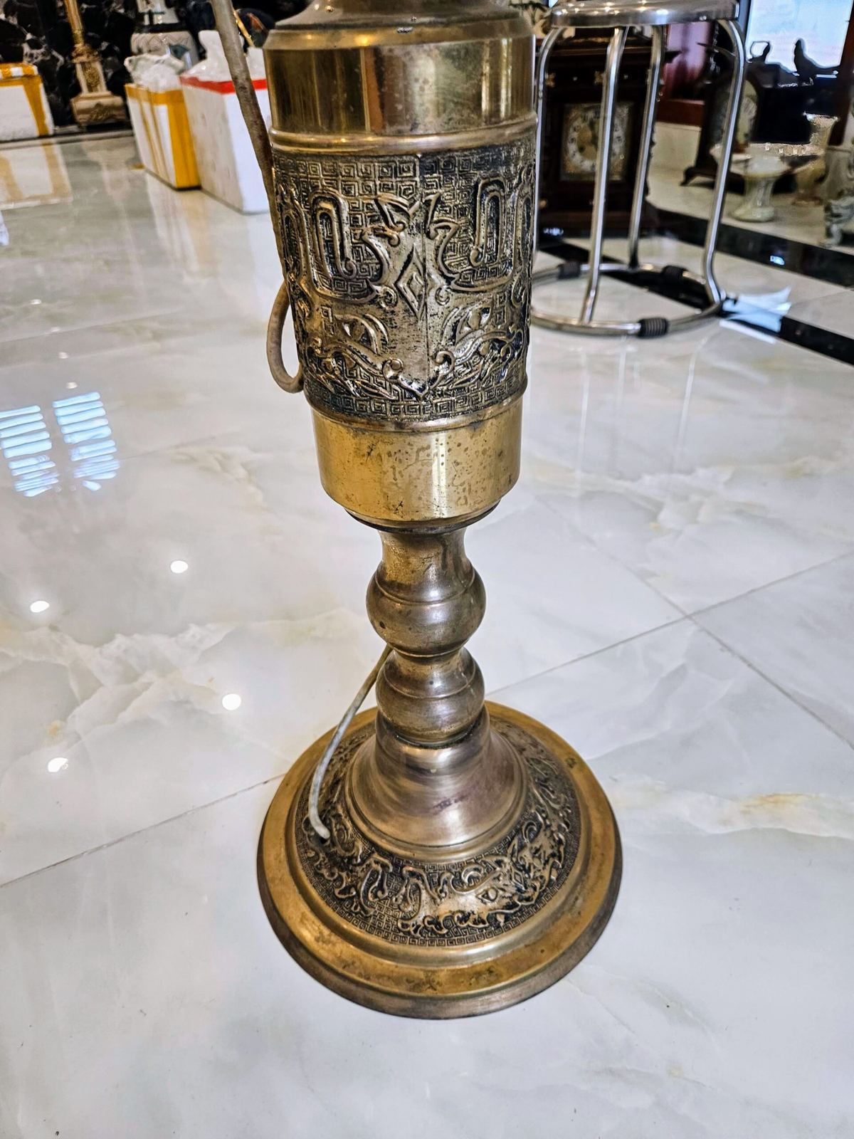 Điện thoại quay số cổ điển Ý, cao 108cm – ảnh 5