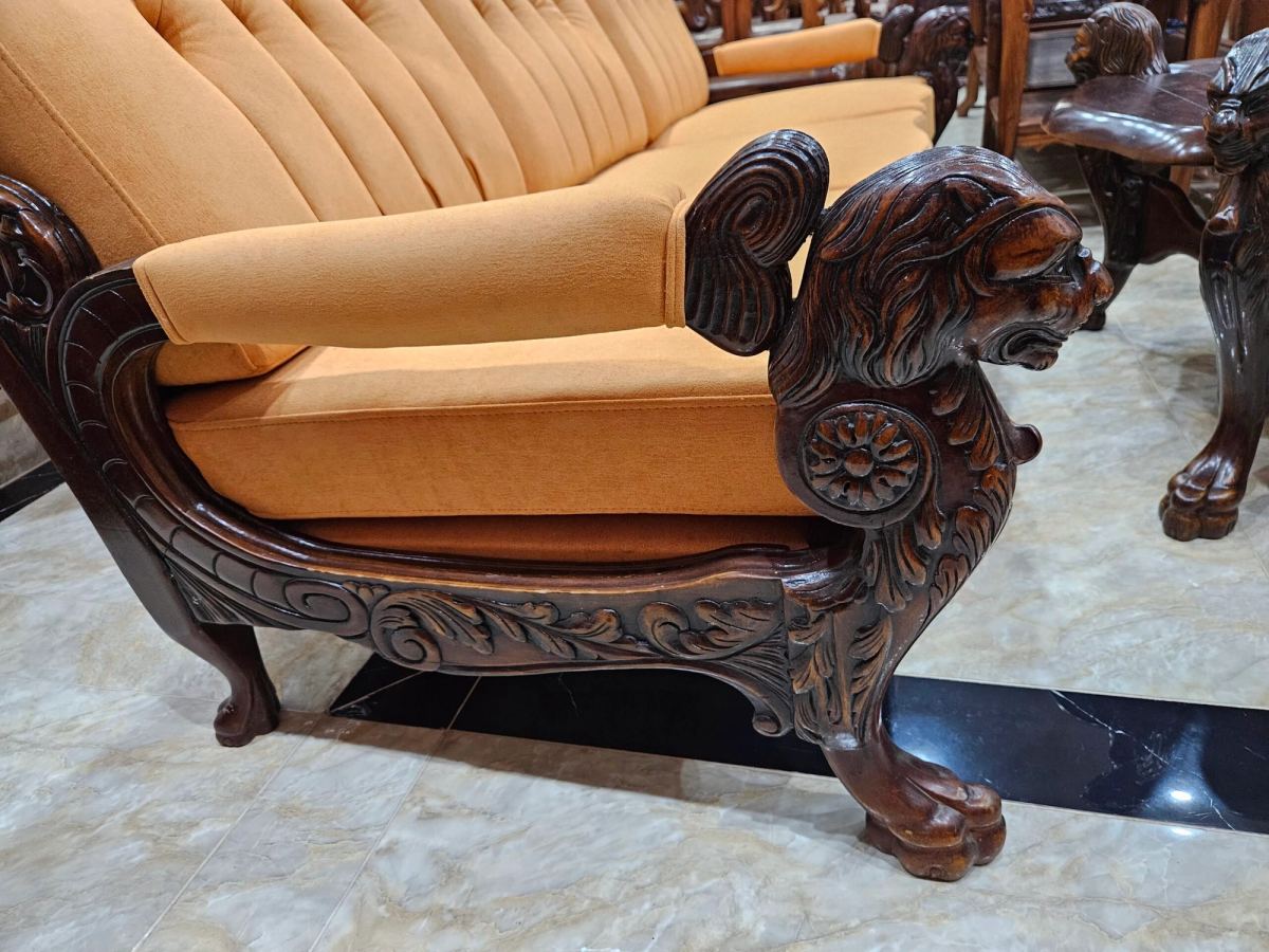 Bộ sofa nỉ Pháp, cao 102cm – ảnh 3