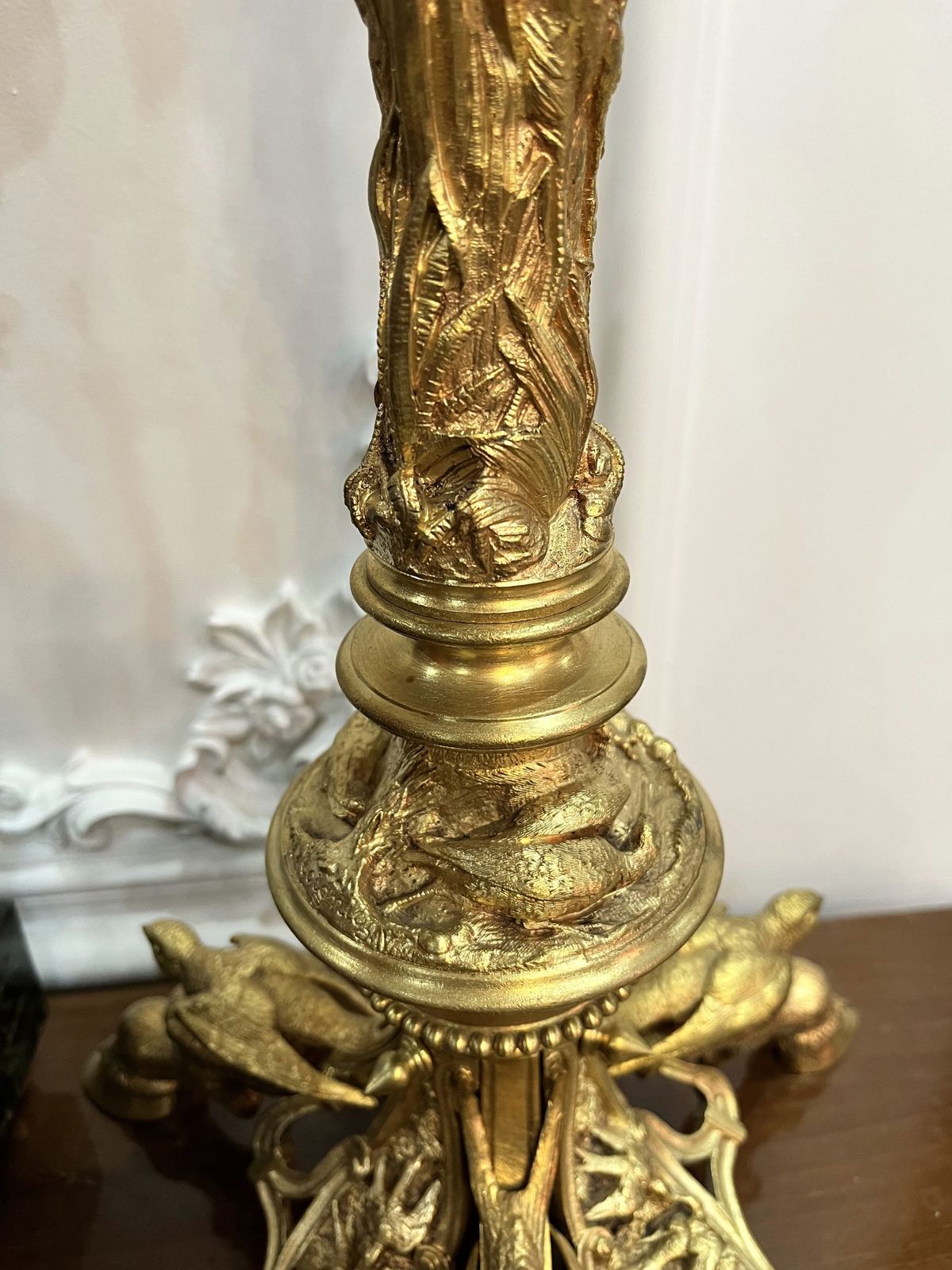 Đèn dầu Pháp, cao 93.5cm – ảnh 7