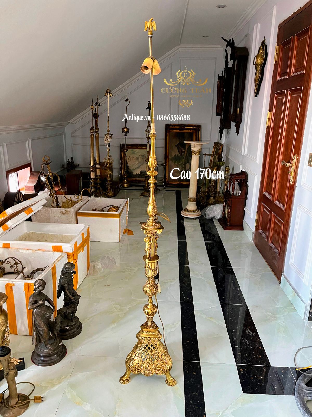 Chân đèn tiffani, cao 170cm – ảnh 1