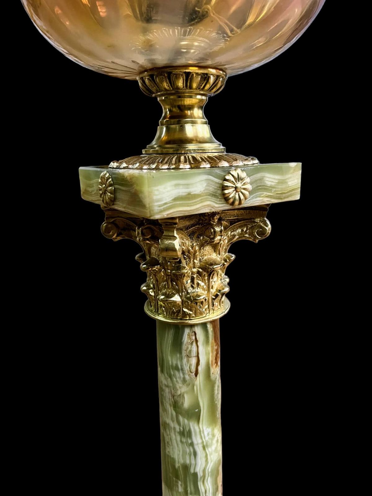 Đèn dầu Pháp, cao 93.5cm – ảnh 6
