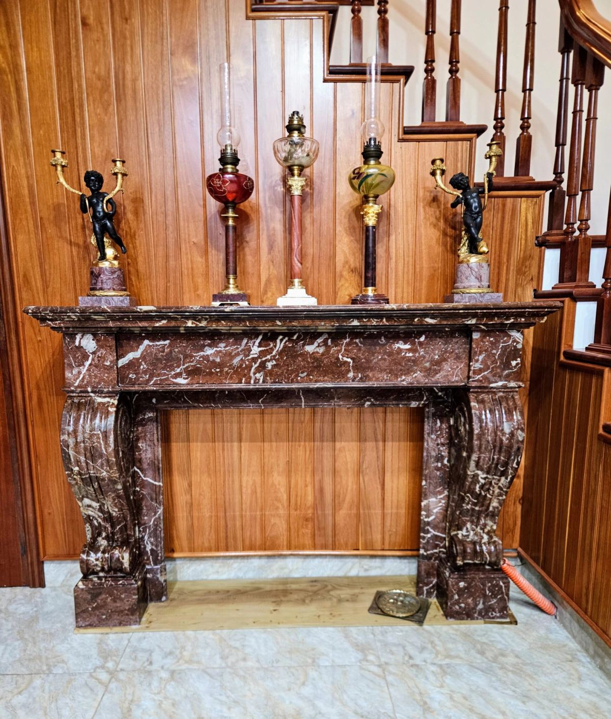 Lò sưởi đá Marble – ảnh 2