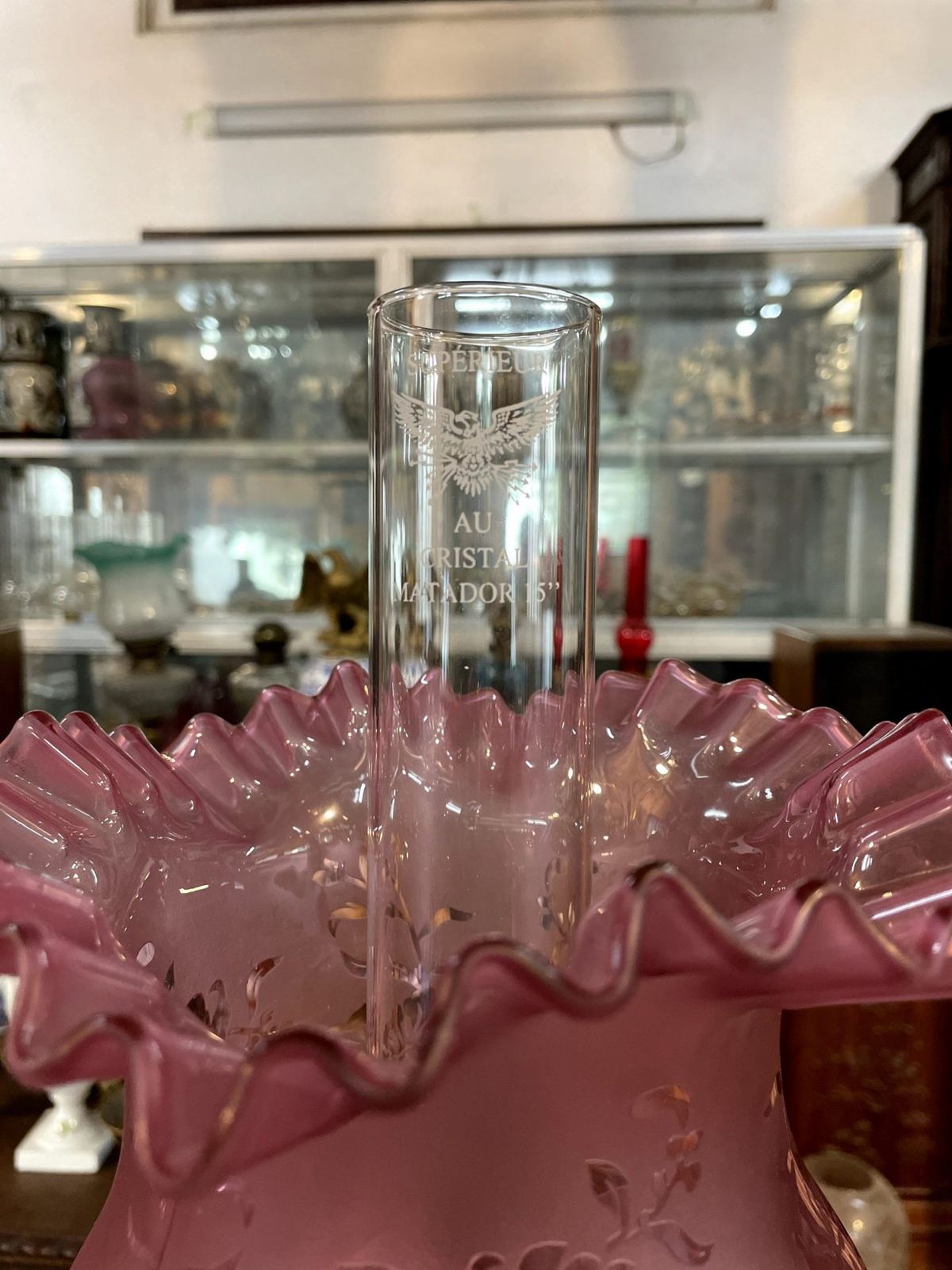 Đèn dầu tượng Pháp – ảnh 5
