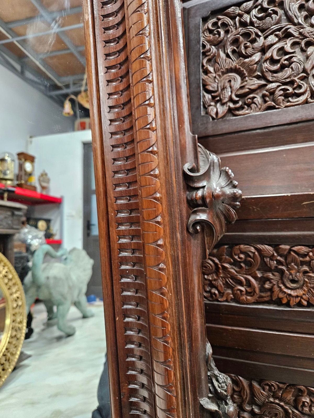Gương gỗ Pháp, cao 180cm – ảnh 6