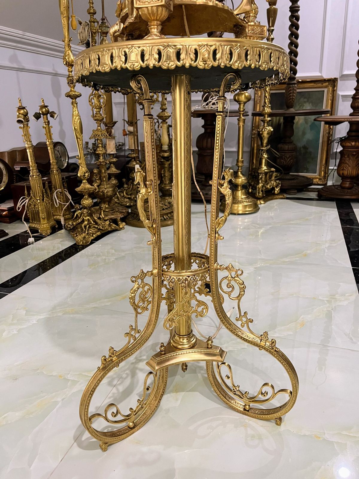 Đèn cây tiffani, cao 160cm – ảnh 5