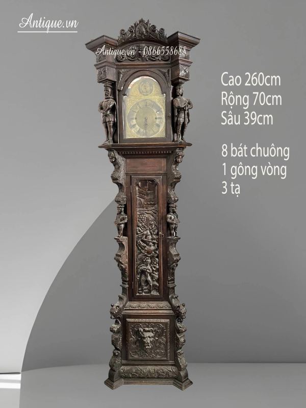 Đồng hồ cây Anh, cao 260cm – ảnh 1