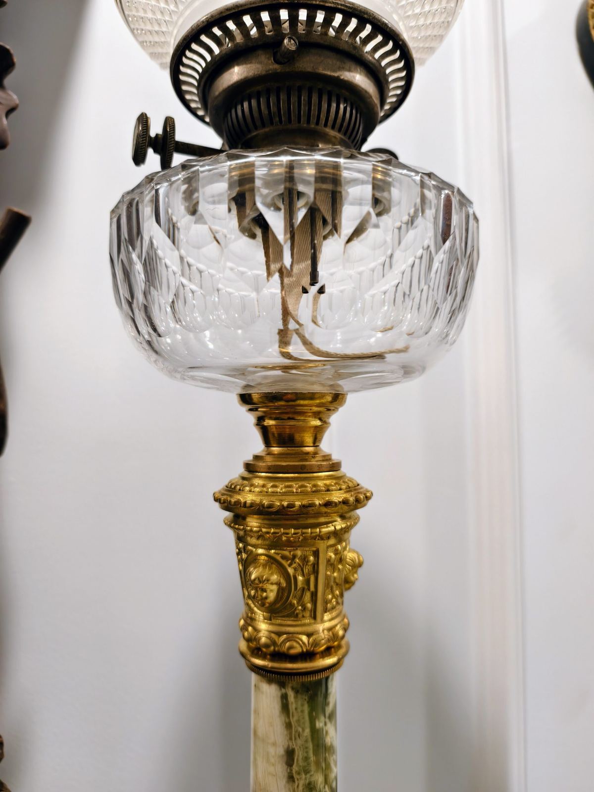 Đèn dầu Pháp, cao 93cm – ảnh 4