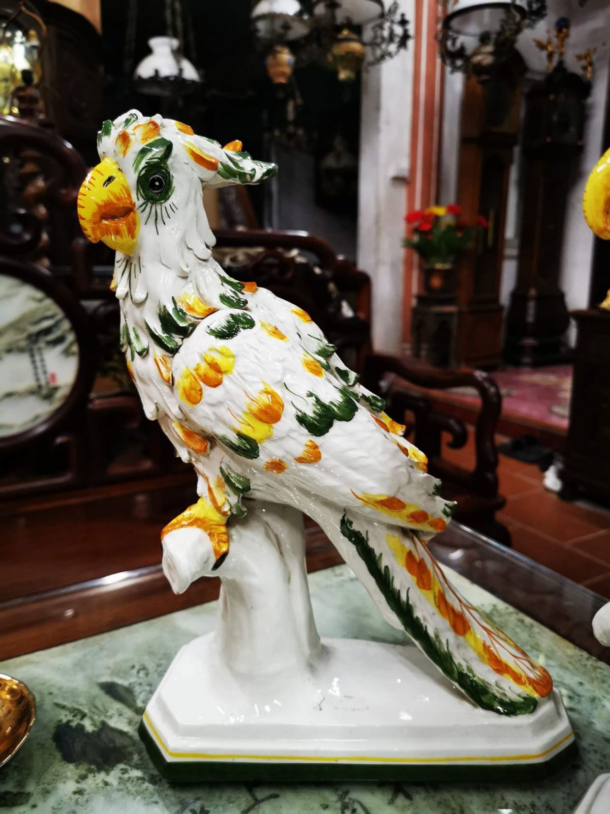 Đôi Vẹt Bằng Sứ – ảnh 3