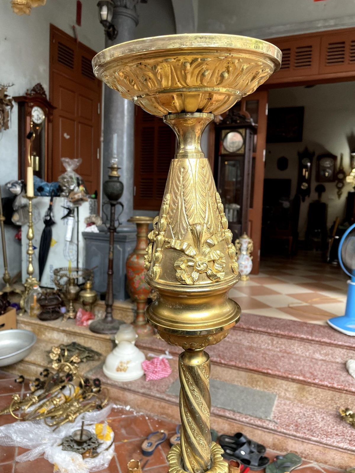 Đèn chùm 12 ngọn Pháp, đường kính 70cm – ảnh 6