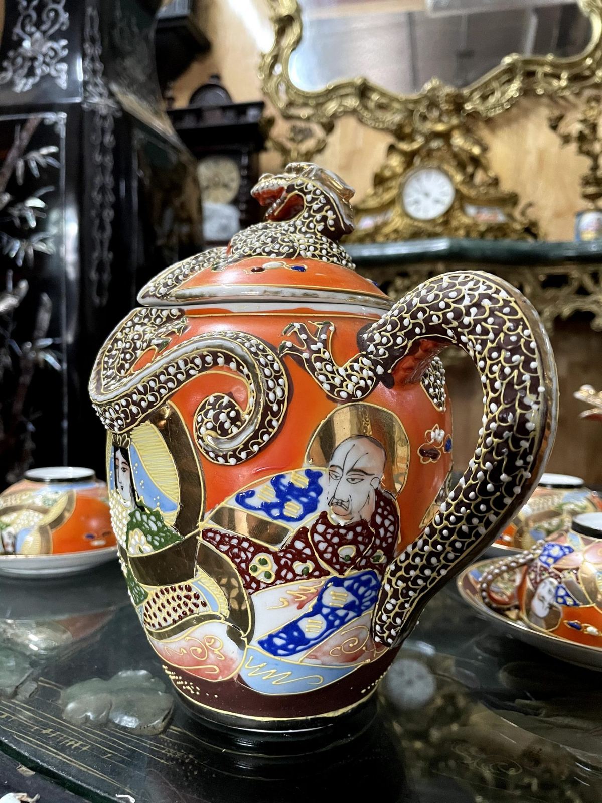 Bộ trà Nhật satsuma – ảnh 6