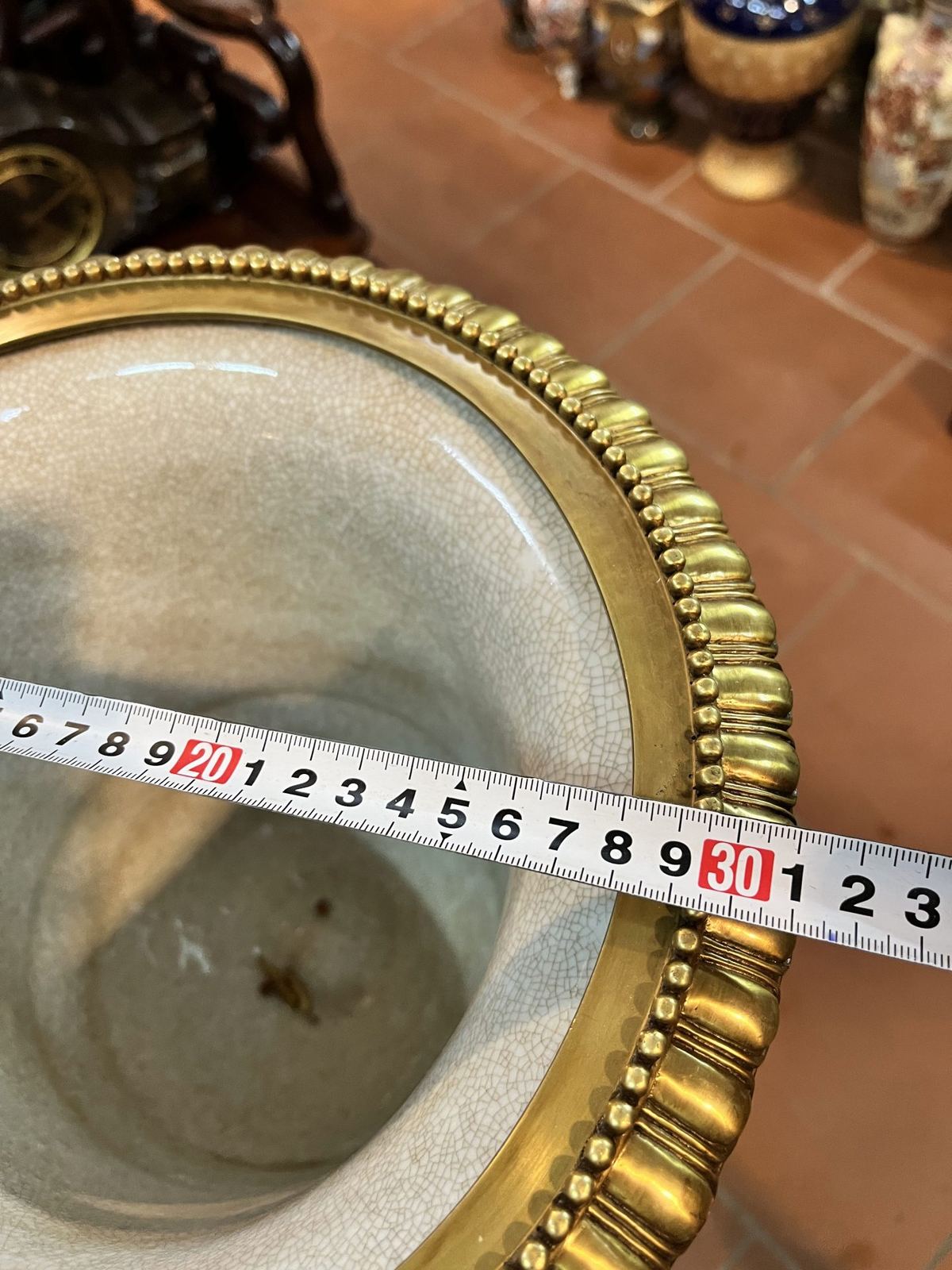 Bộ 3 món sứ men rạn, cao 47cm – ảnh 8