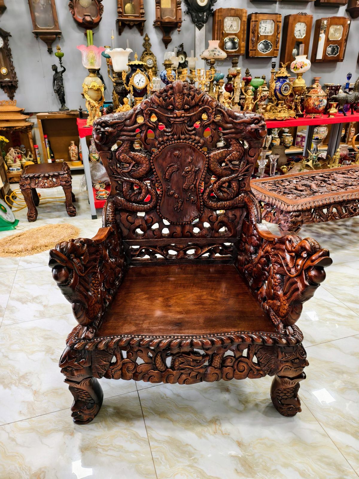 Bộ bàn ghế gỗ hương cửu long – ảnh 14