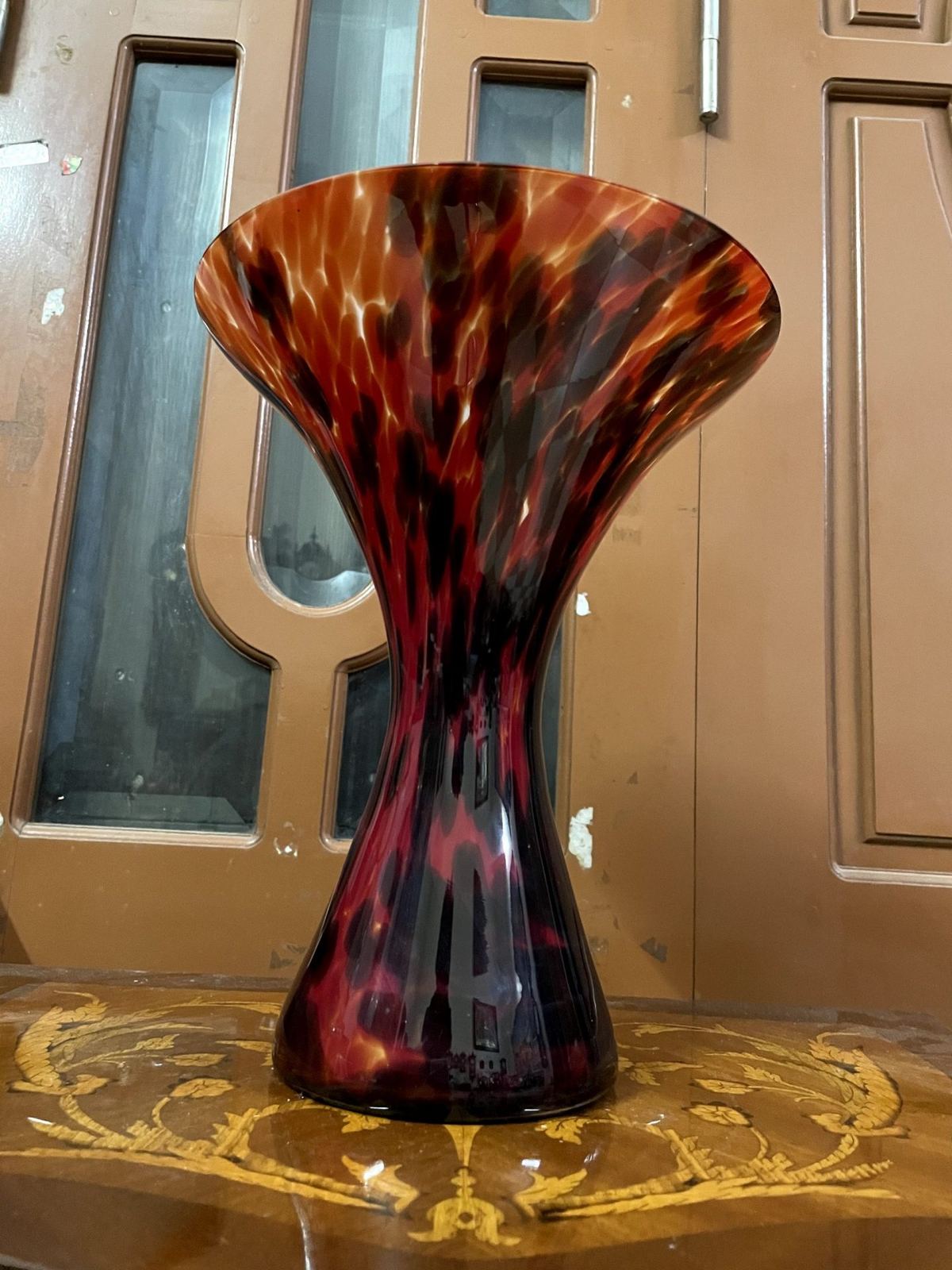 Bình hoa pha lê Tiệp, cao 31cm – ảnh 2