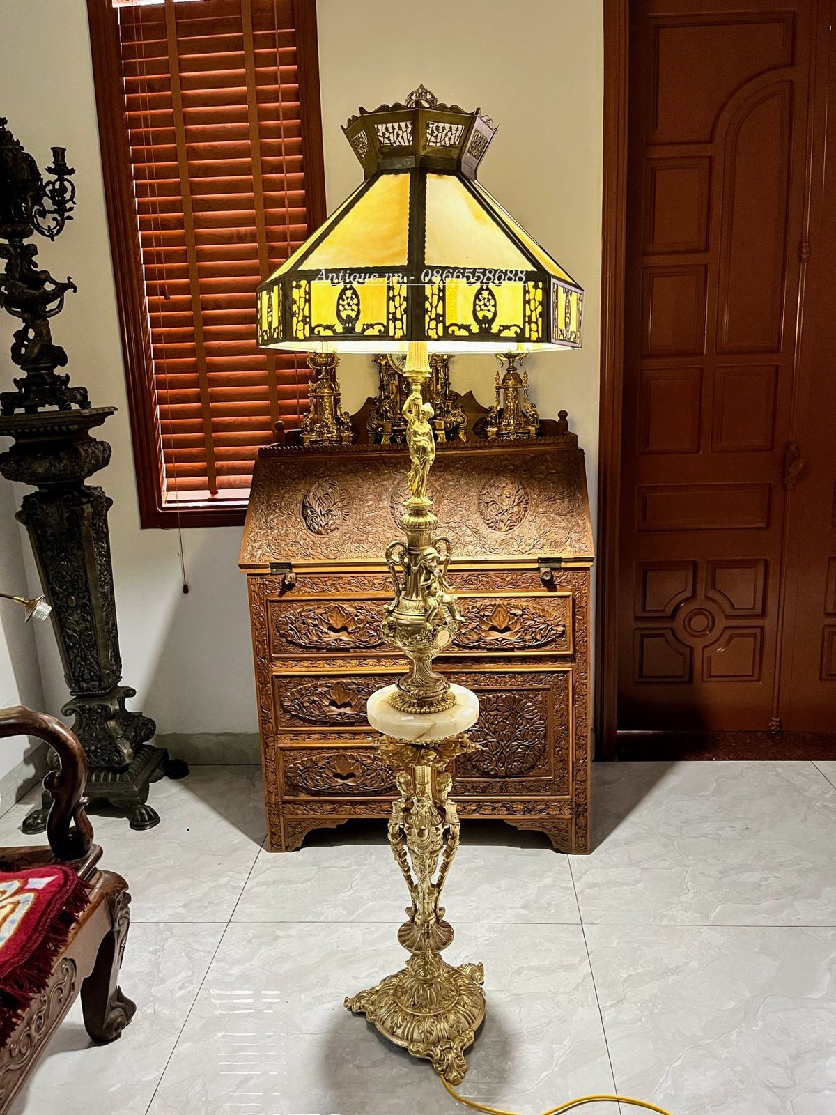 Đèn điện tượng chao đá – ảnh 2