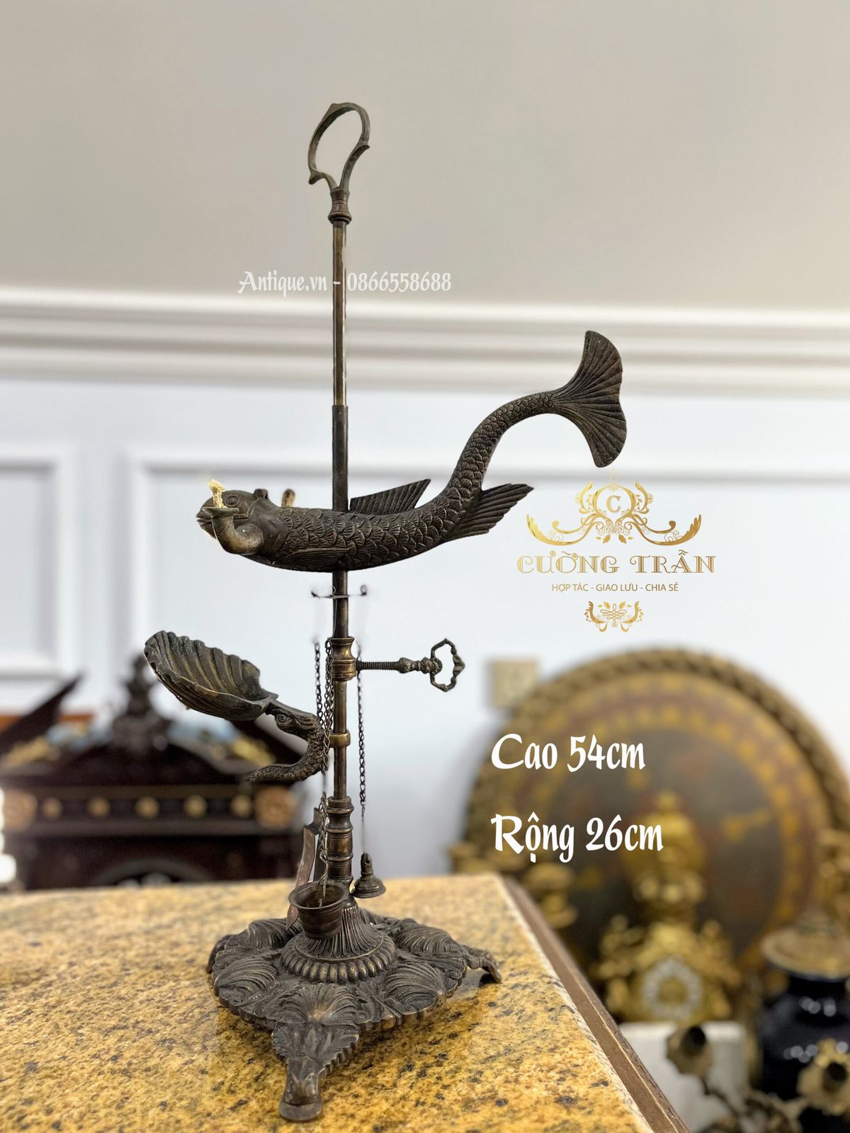 Đèn dầu cổ – ảnh 1