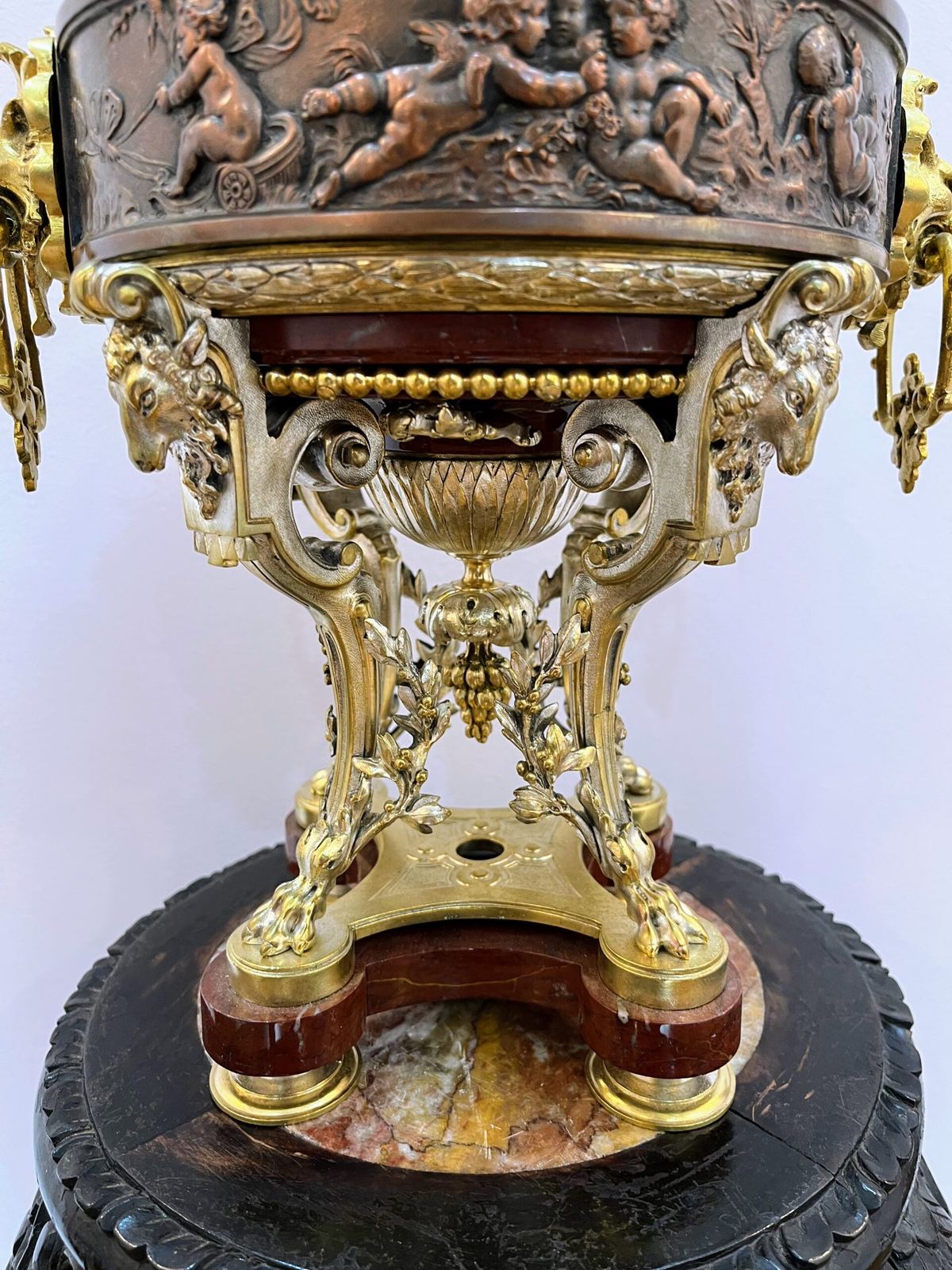 Đèn dầu Pháp, cao 69cm – ảnh 7