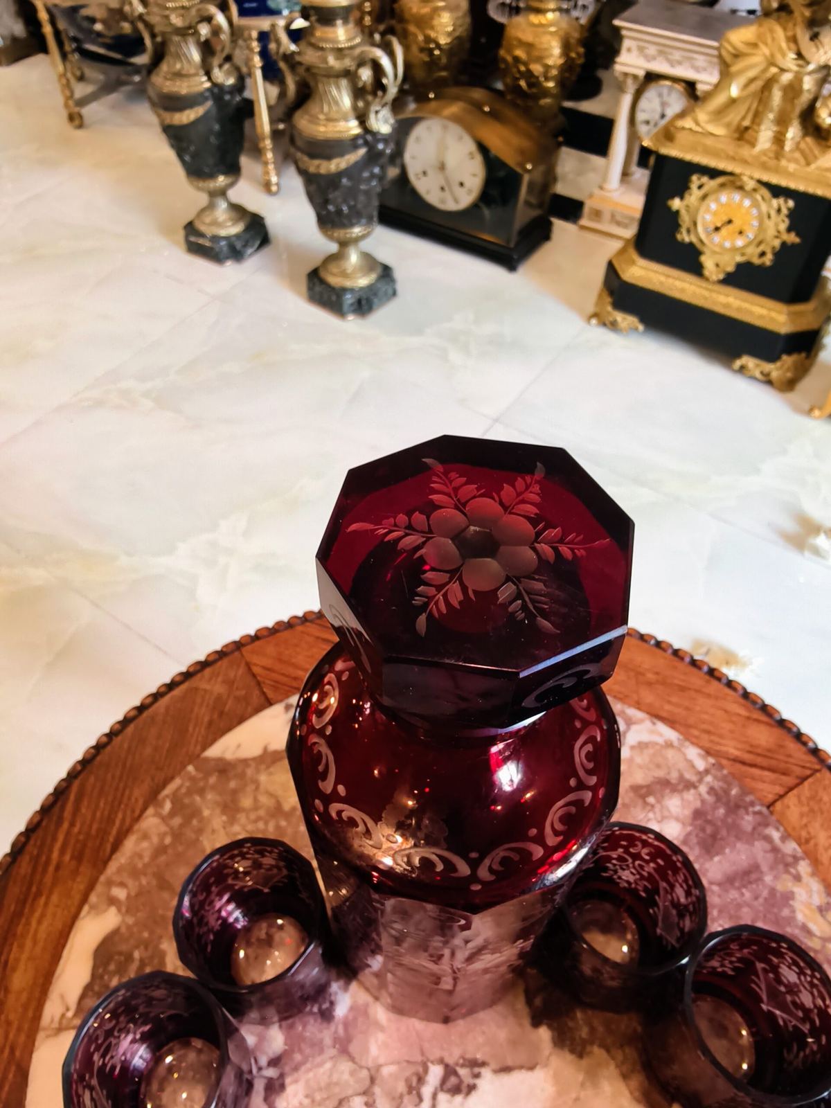Bộ ly pha lê Séc – ảnh 5