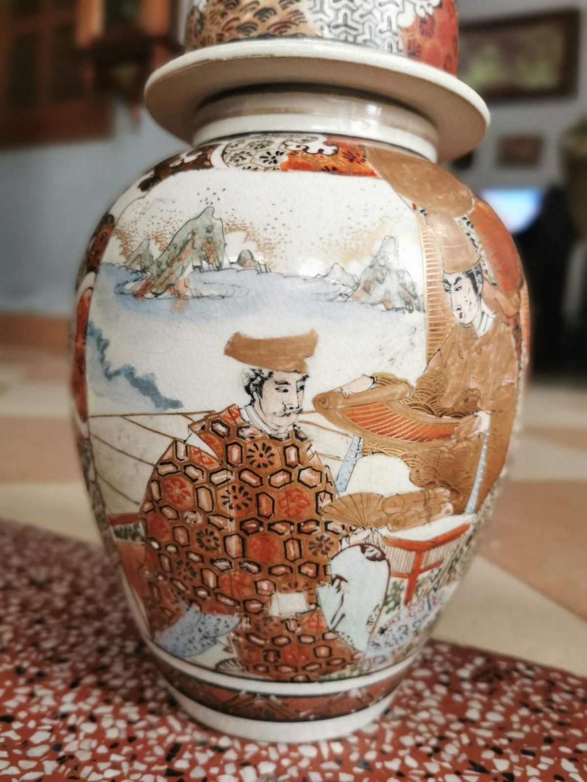 Cặp bình sứ Nhật sản xuất năm 1942 – ảnh 4