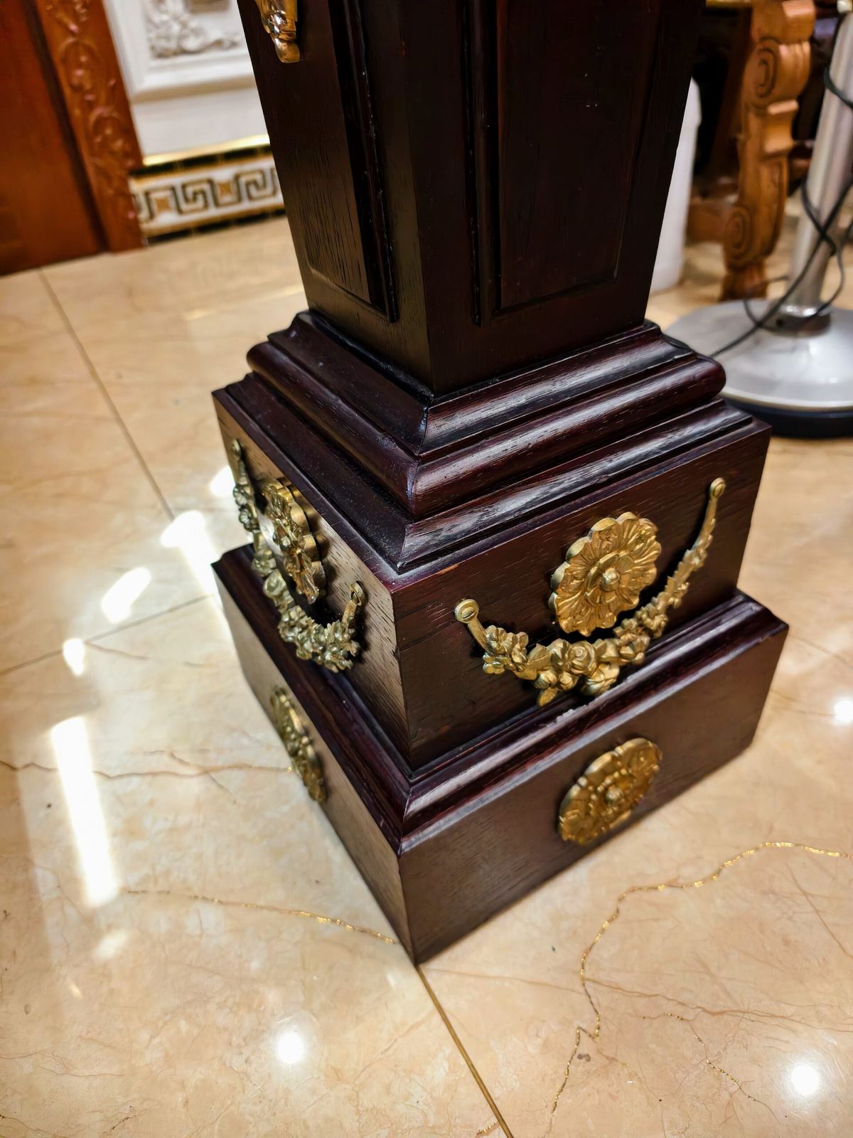 Đôn gỗ toàn thân bằng gỗ, cao 114cm – ảnh 3