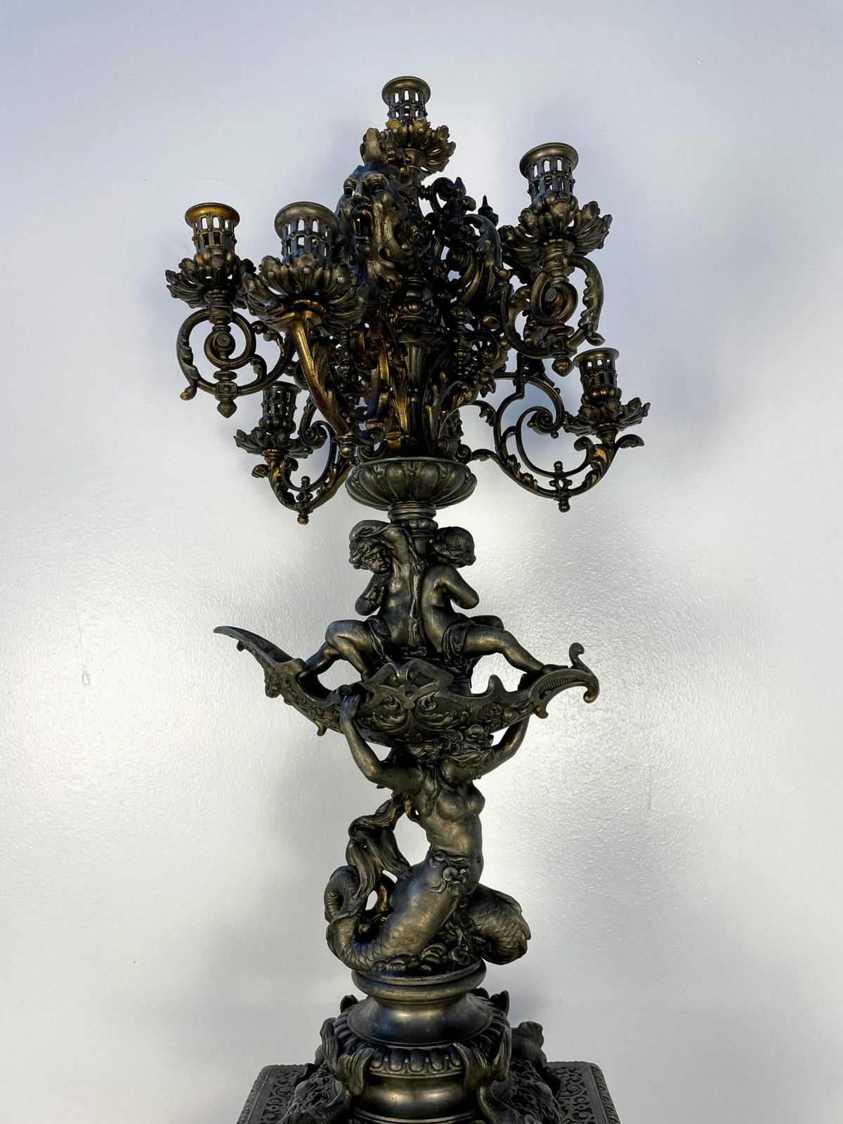 Bộ chân nến cổ – ảnh 2