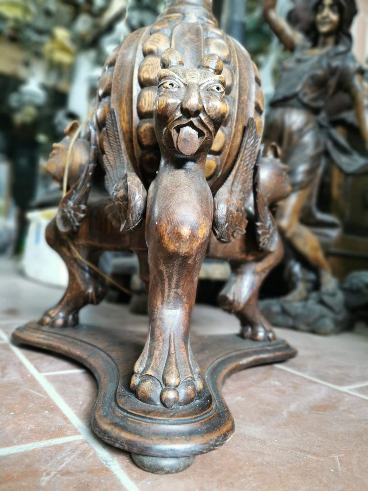 Đèn cây gỗ – ảnh 2