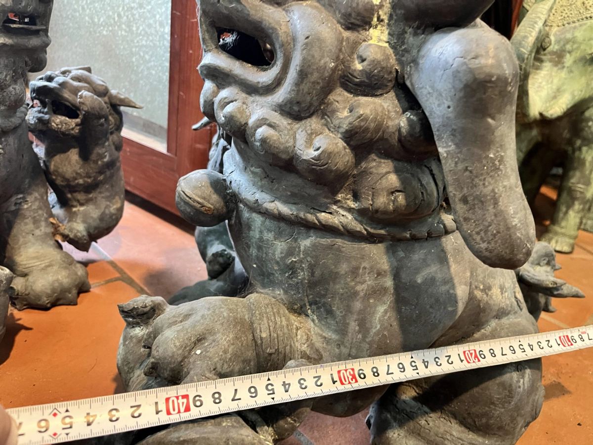 Cặp nghê đồng, cao 41cm – ảnh 6