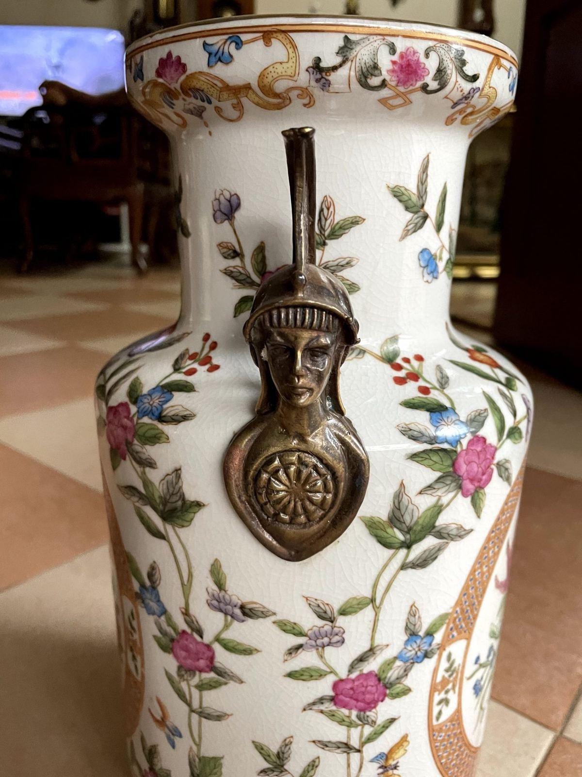 Bình sứ Tàu, cao 37cm – ảnh 5