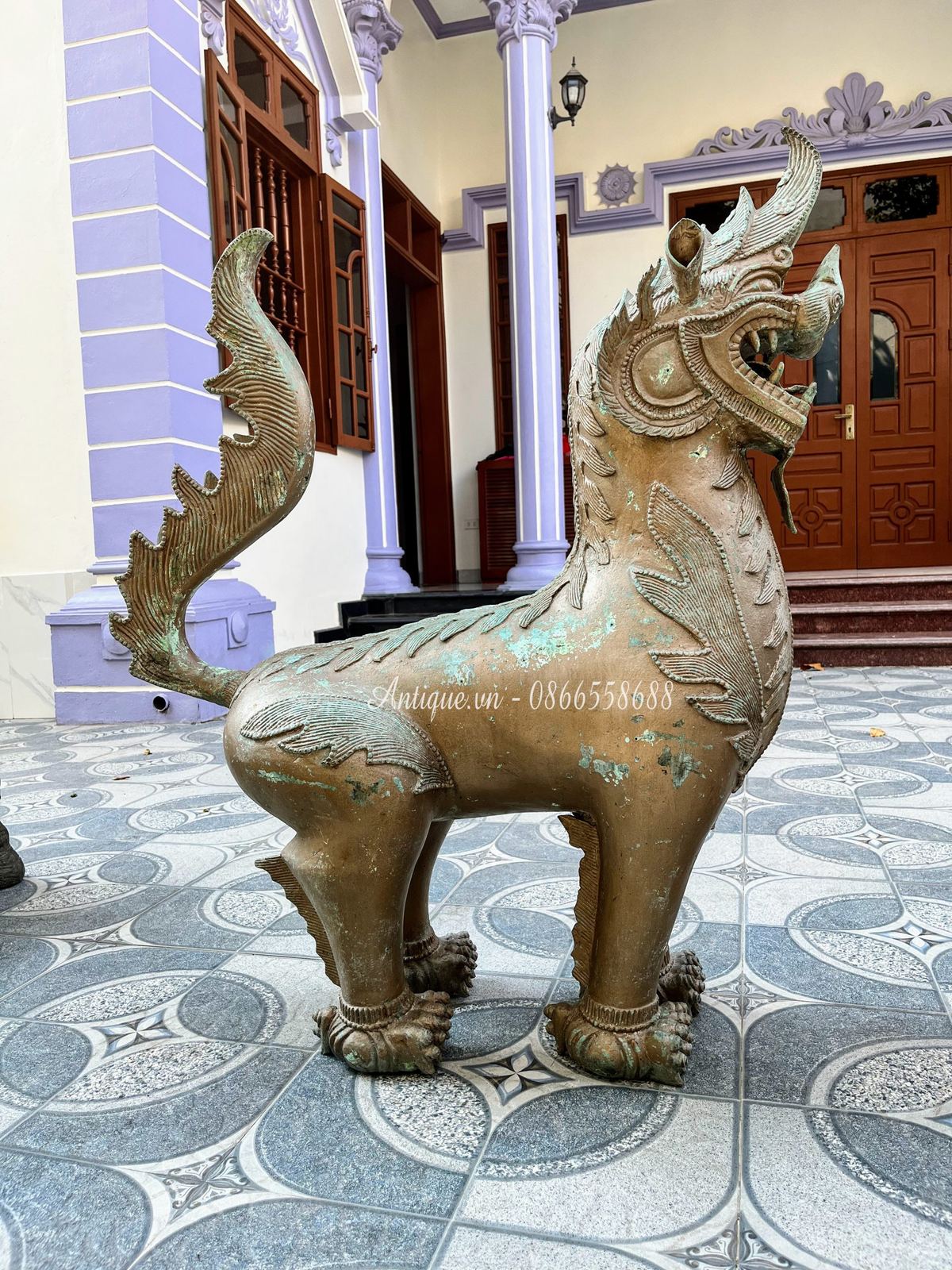 Cặp nghê đồng, cao 108cm – ảnh 3