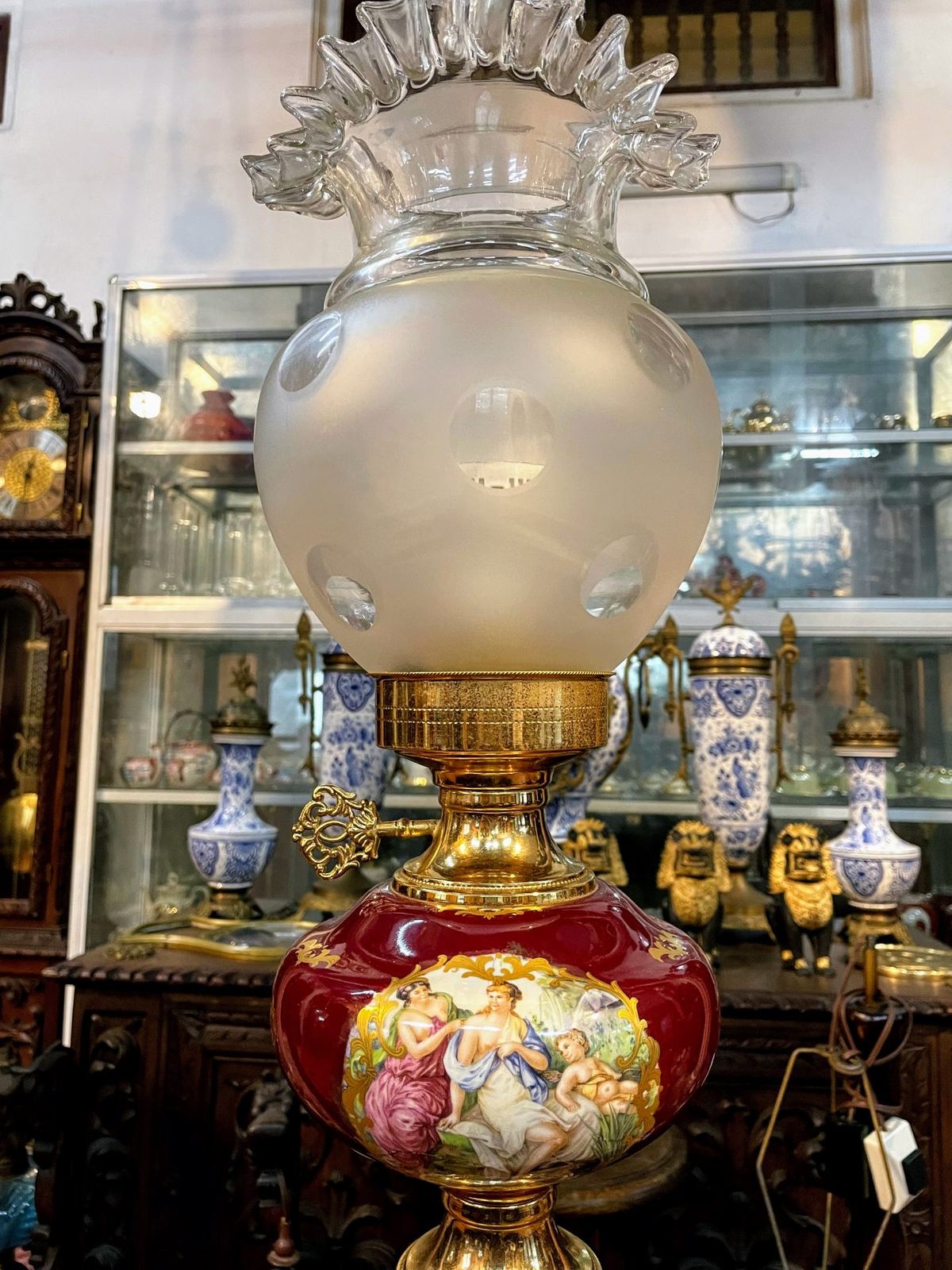 Đèn ngủ Pháp, cao 73cm – ảnh 3