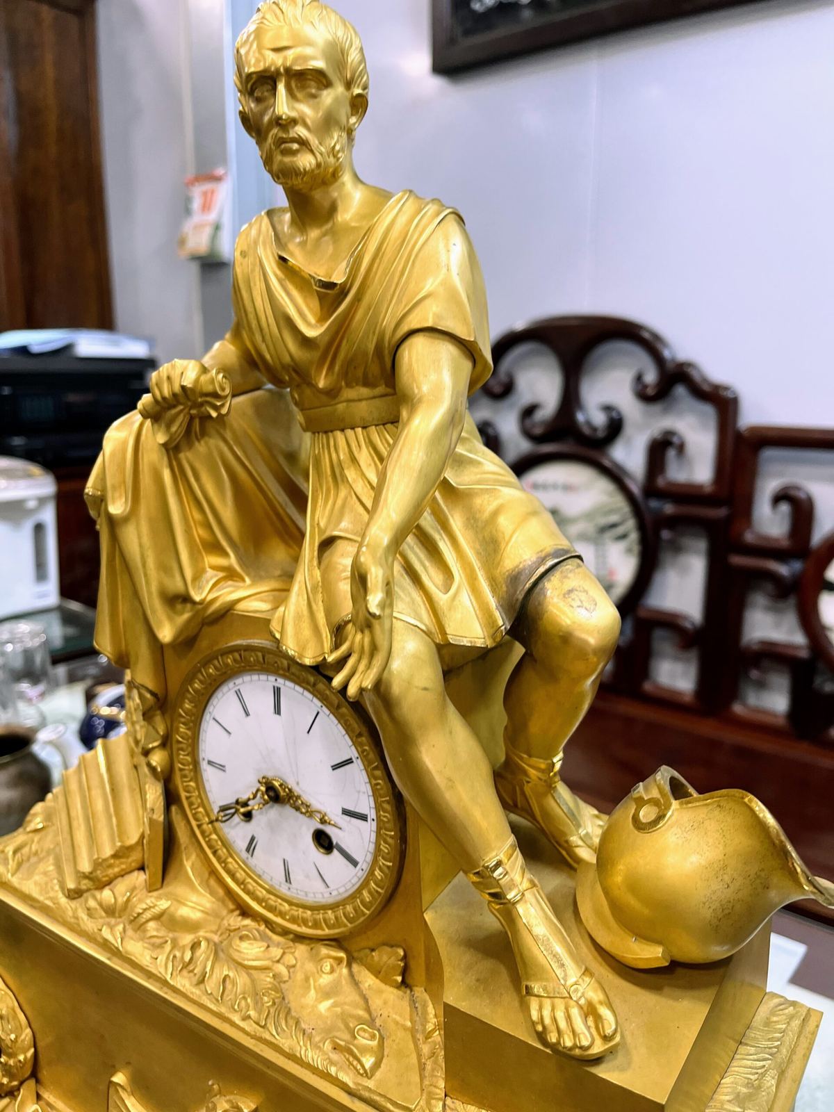 Đồng hồ tượng Pháp, cao 52cm – ảnh 4