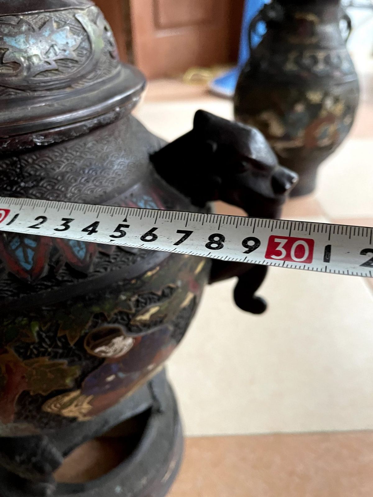 Bộ 3 món pháp lam Nhật cổ – ảnh 14