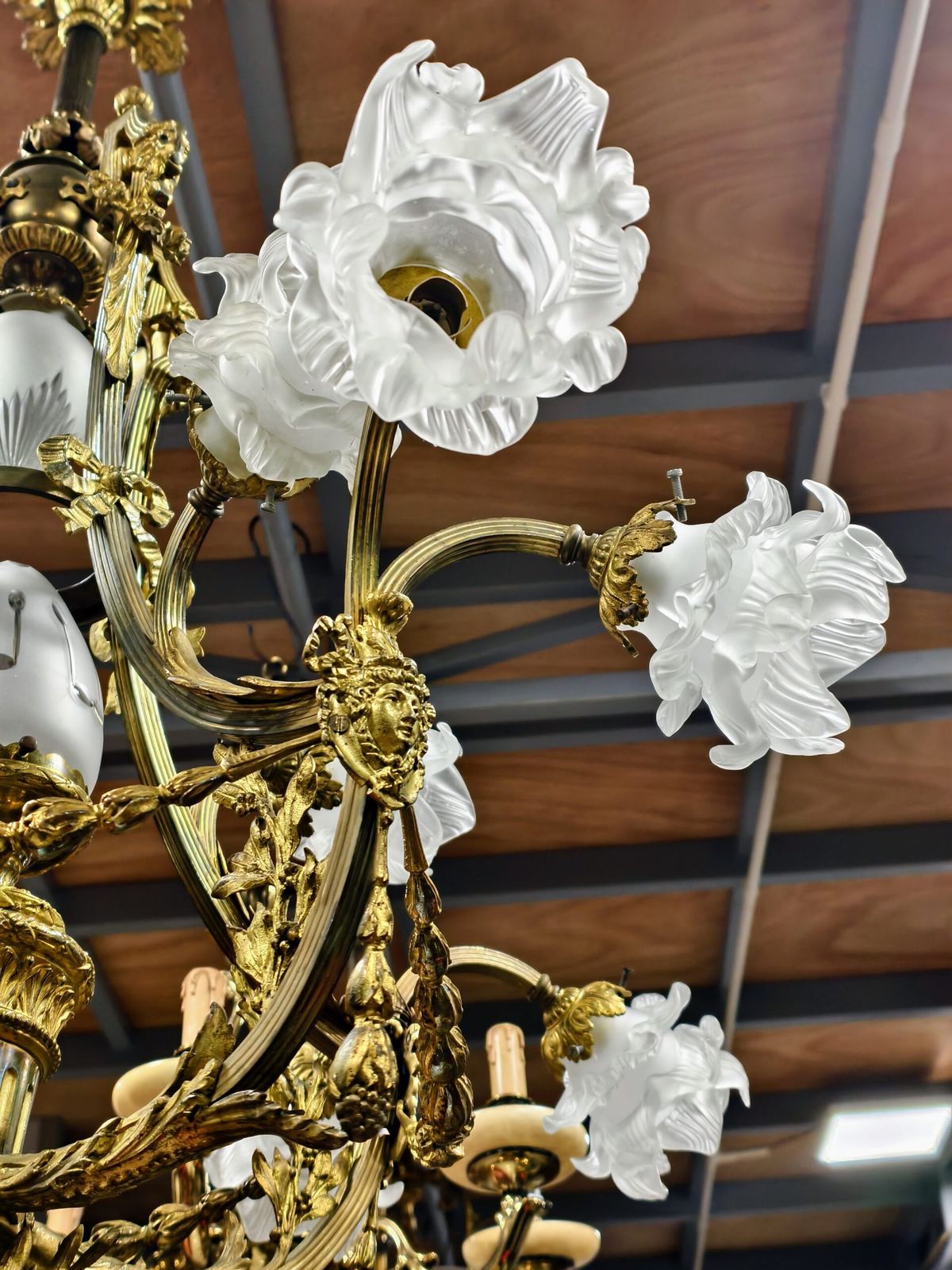 Đèn chùm hoa Pháp, dài 115cm – ảnh 4