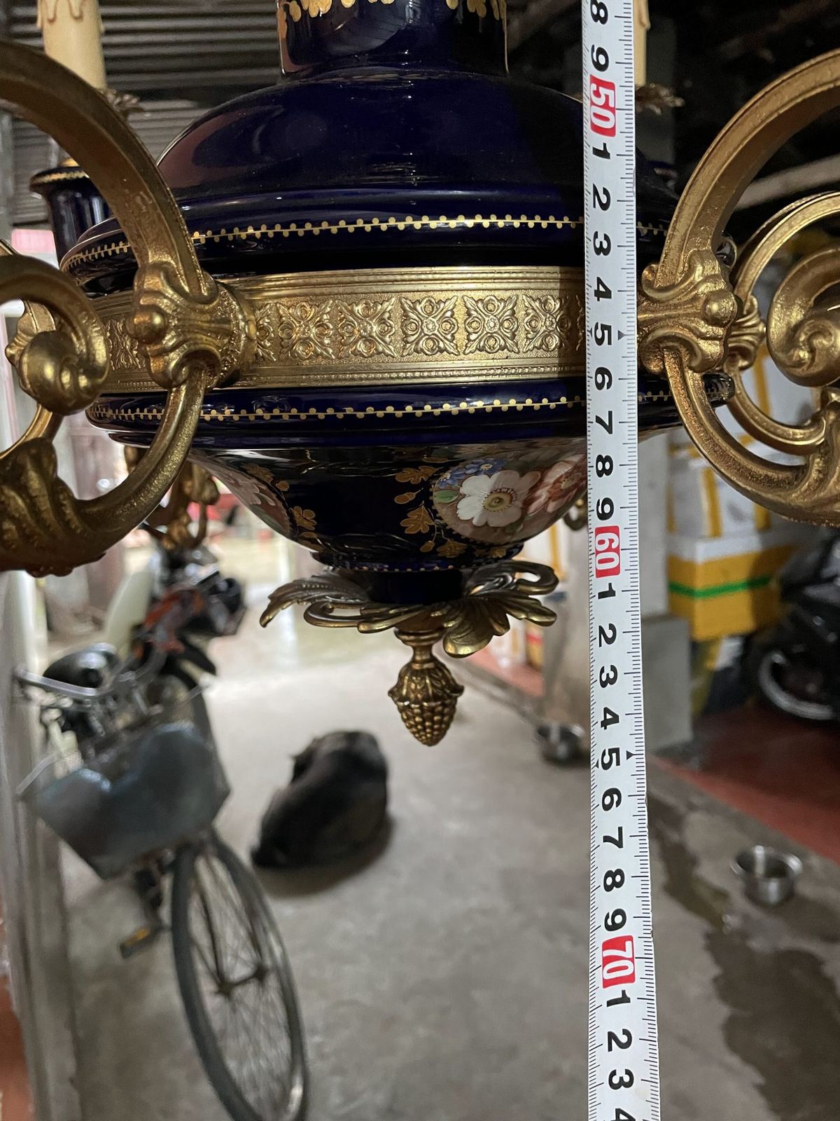 Đèn chùm Pháp, dài 65cm – ảnh 5