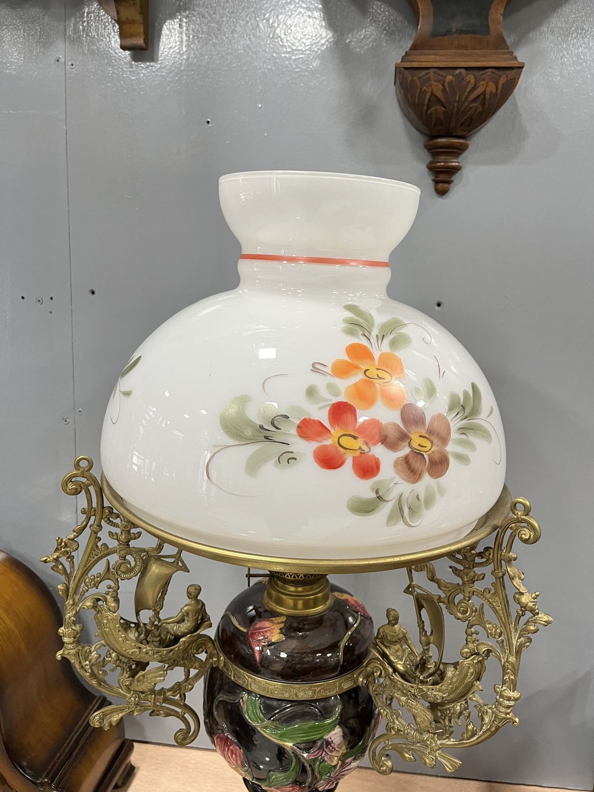 Đèn dầu để bàn Pháp – ảnh 2