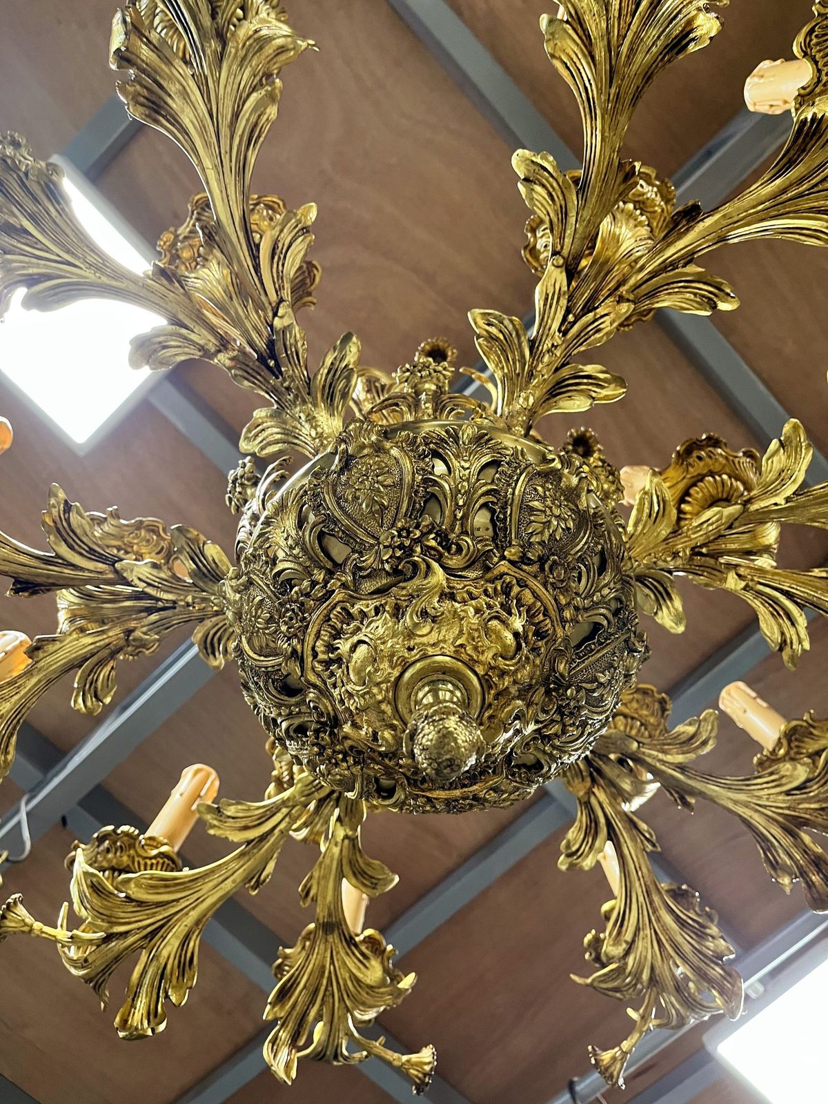 Đèn chùm hoa, dài 73cm – ảnh 3