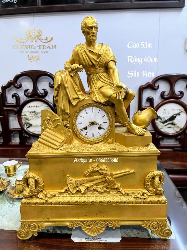 Đồng hồ tượng Pháp, cao 52cm – ảnh 1