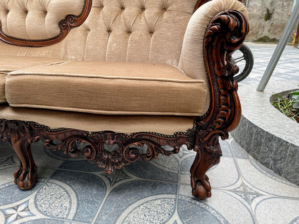 Bộ sofa nỉ Pháp, cao 120cm – ảnh 4